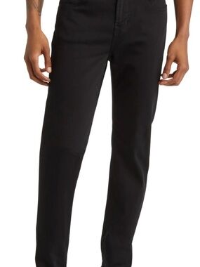 7 For All Mankind LA Men's Straight Black Jeans